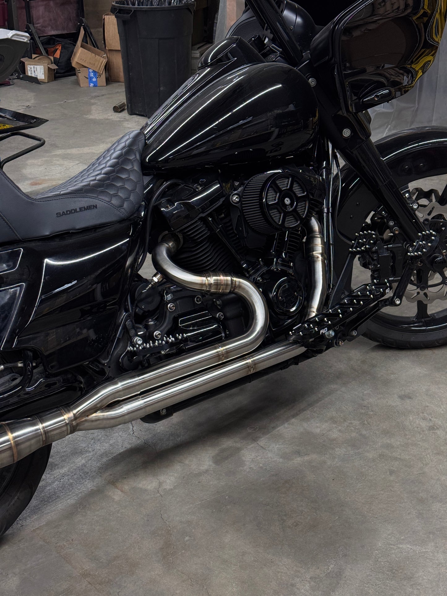 BIG STEPPER  m8 touring 2-1 full exhaust system