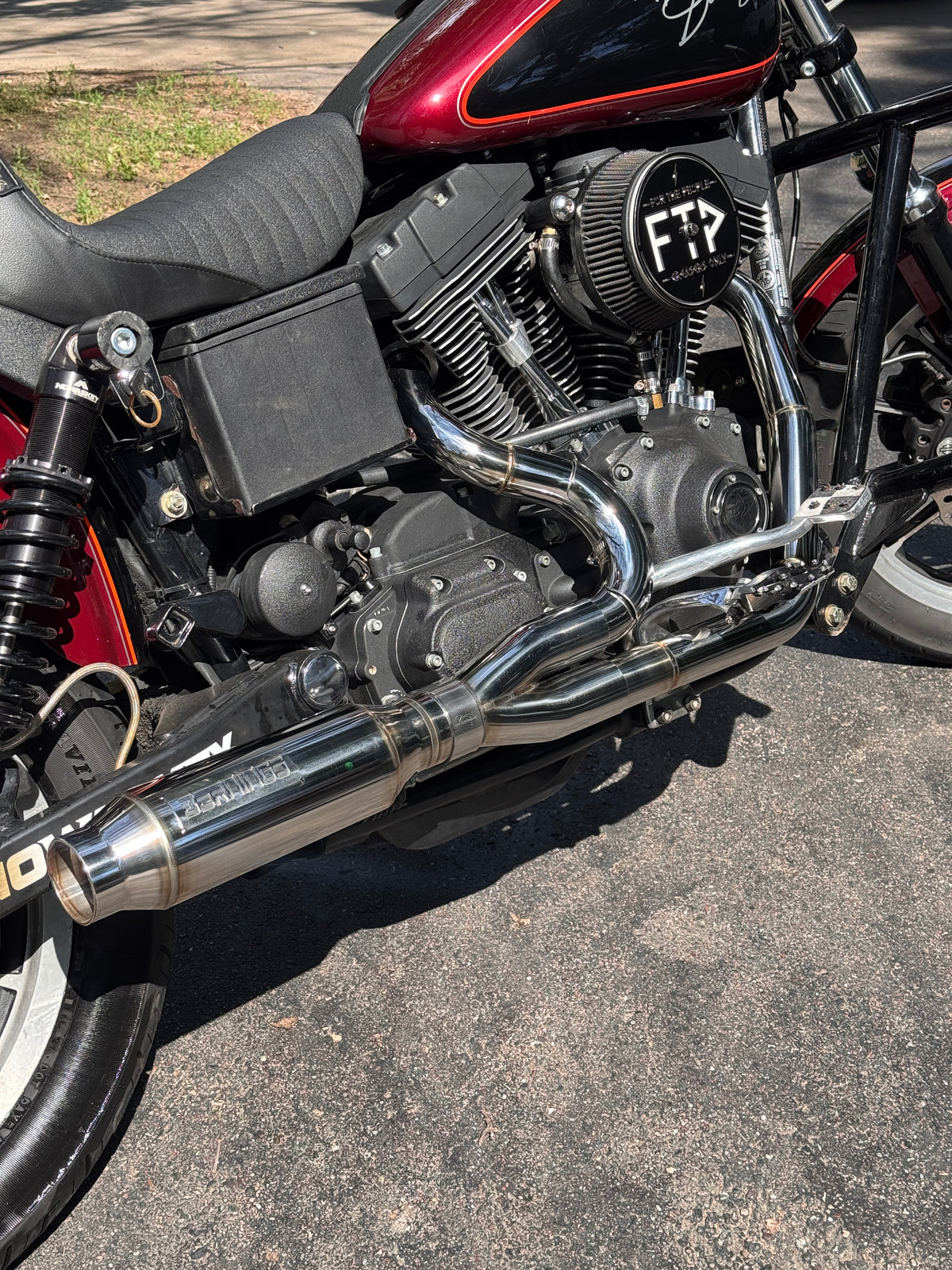 LIMITER JAMES EDITION (91-05) Dyna 2-1 exhaust system My Store