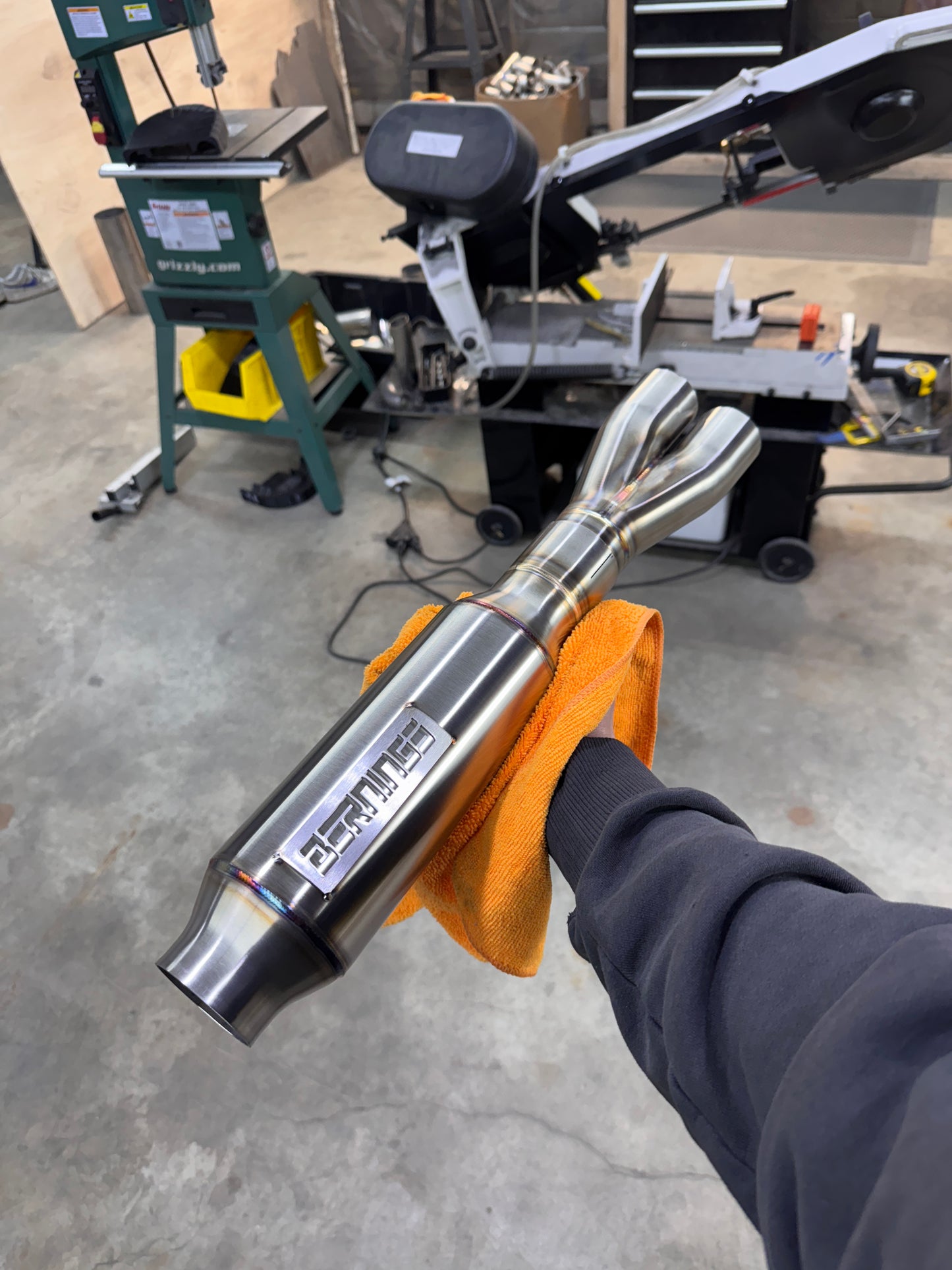 12” muffler Bernings Performance
