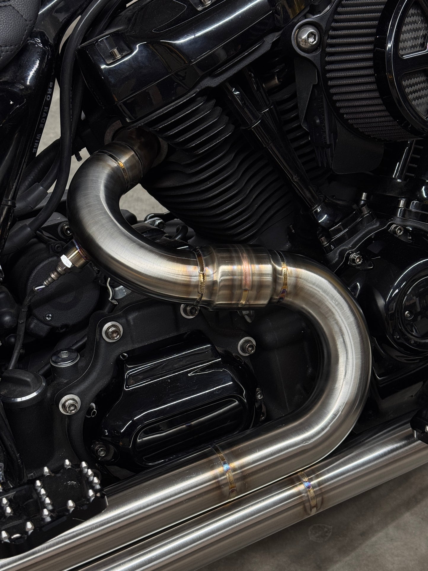 BIG STEPPER  m8 touring 2-1 full exhaust system
