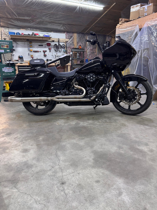 BIG STEPPER  m8 touring 2-1 full exhaust system