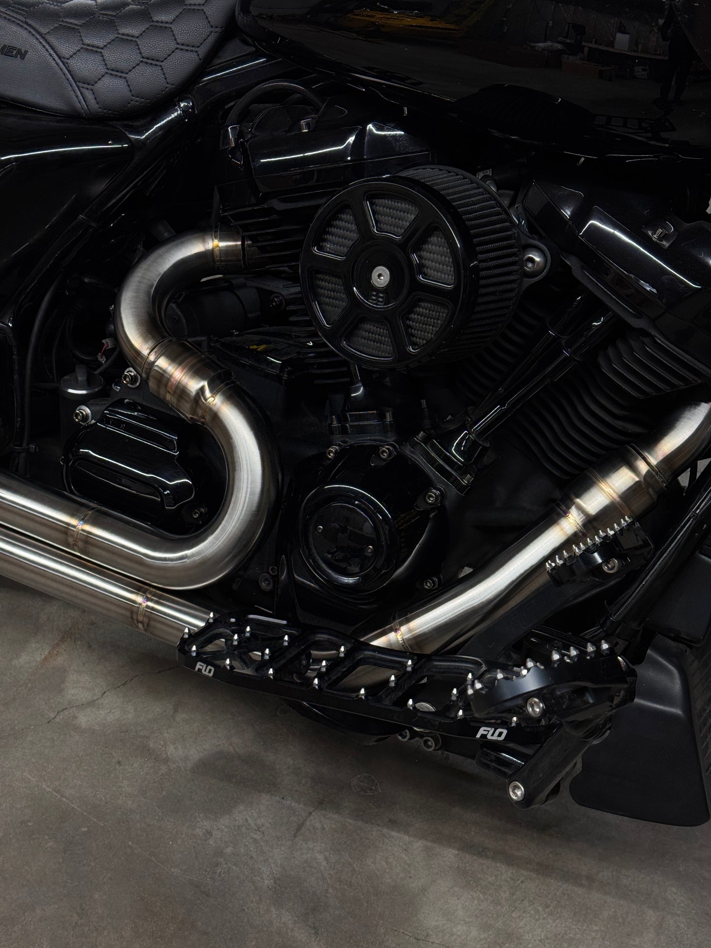 BIG STEPPER  m8 touring 2-1 full exhaust system